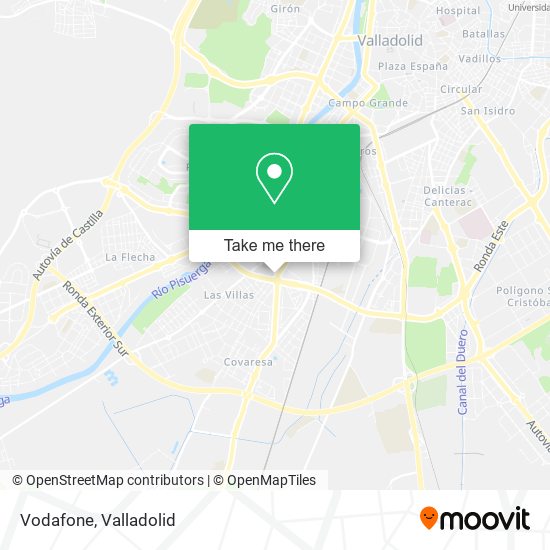 Vodafone map