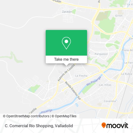 C. Comercial Río Shopping map