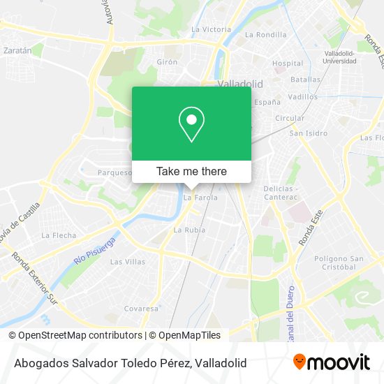 mapa Abogados Salvador Toledo Pérez