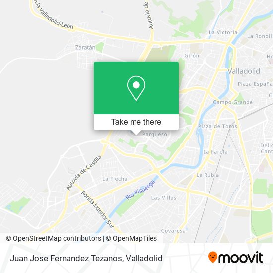 Juan Jose Fernandez Tezanos map