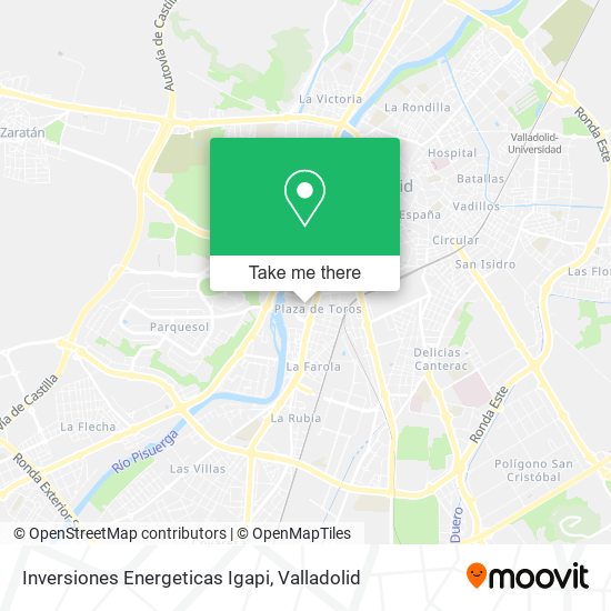 Inversiones Energeticas Igapi map