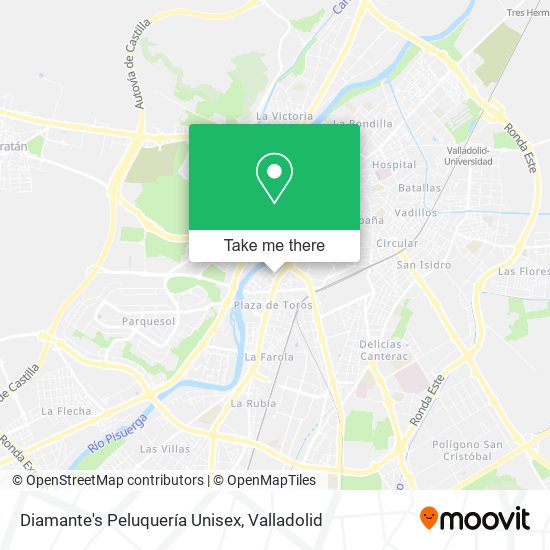 Diamante's Peluquería Unisex map