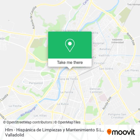 Hlm - Hispánica de Limpiezas y Mantenimiento S.L. map