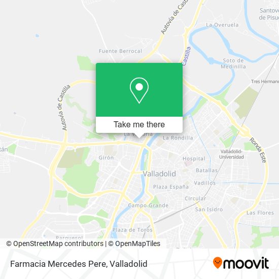 Farmacia Mercedes Pere map