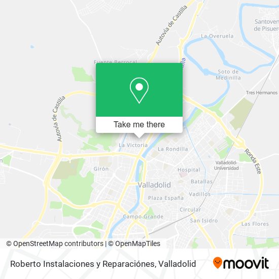 Roberto Instalaciones y Reparaciónes map