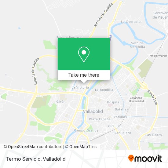 Termo Servicio map