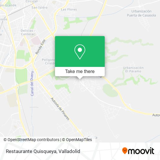 Restaurante Quisqueya map