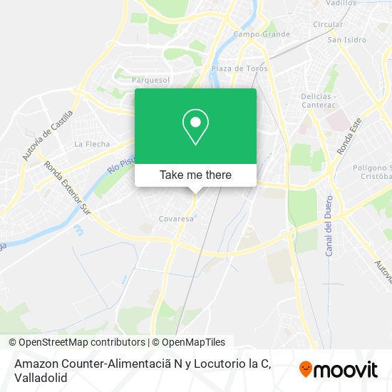 Amazon Counter-Alimentaciã N y Locutorio la C map