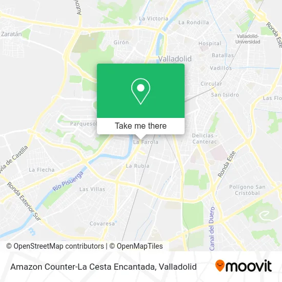 Amazon Counter-La Cesta Encantada map