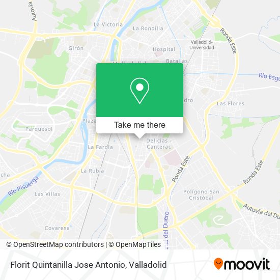 Florit Quintanilla Jose Antonio map