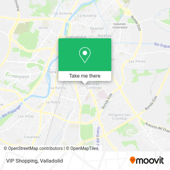 VIP Shopping map
