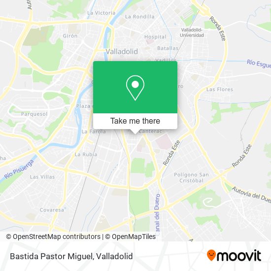 Bastida Pastor Miguel map