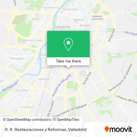 R. R. Restauraciones y Reformas map