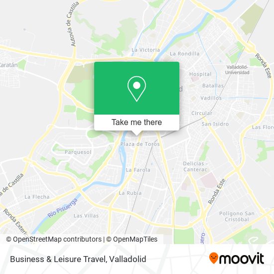 Business & Leisure Travel map