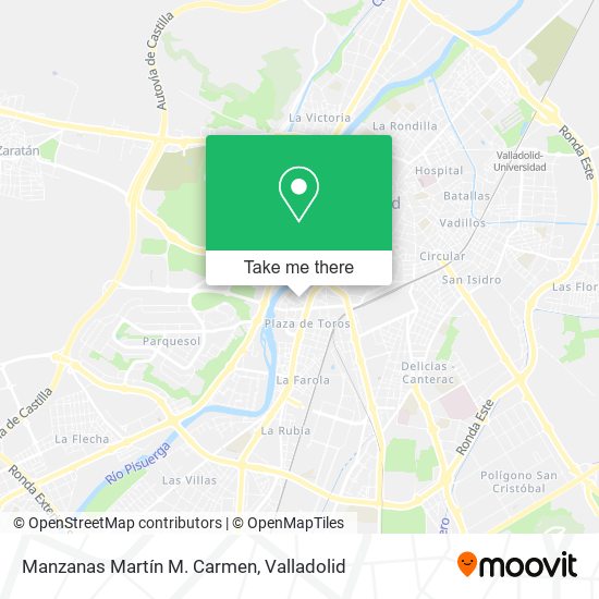 Manzanas Martín M. Carmen map