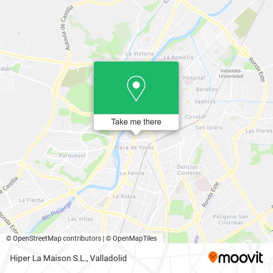 Hiper La Maison S.L. map