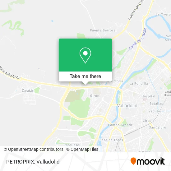 PETROPRIX map
