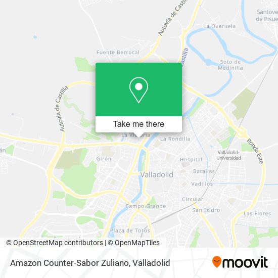 Amazon Counter-Sabor Zuliano map