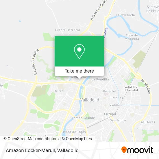Amazon Locker-Marull map