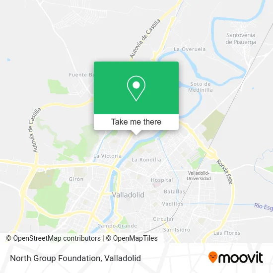 North Group Foundation map