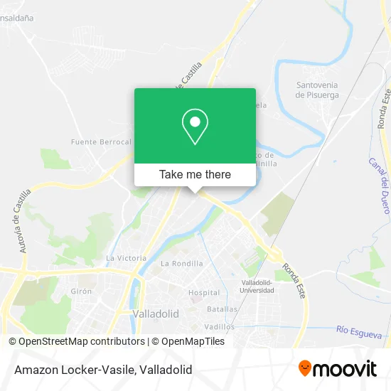 Amazon Locker-Vasile map