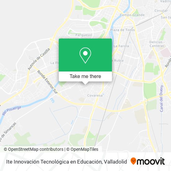 Ite Innovación Tecnológica en Educación map