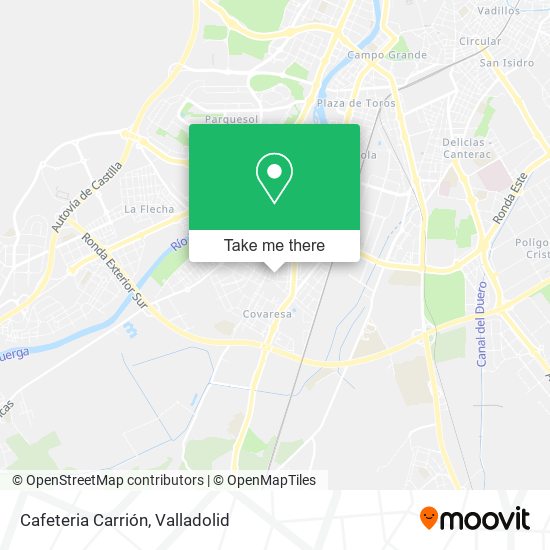 Cafeteria Carrión map