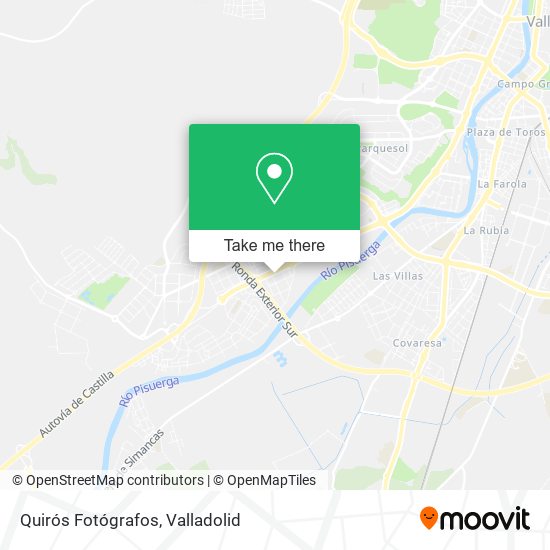 Quirós Fotógrafos map