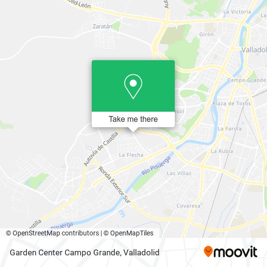 Garden Center Campo Grande map