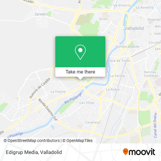 mapa Edigrup Media