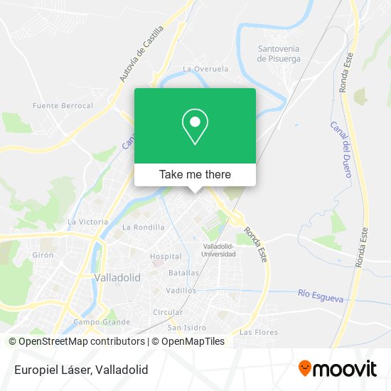 Europiel Láser map