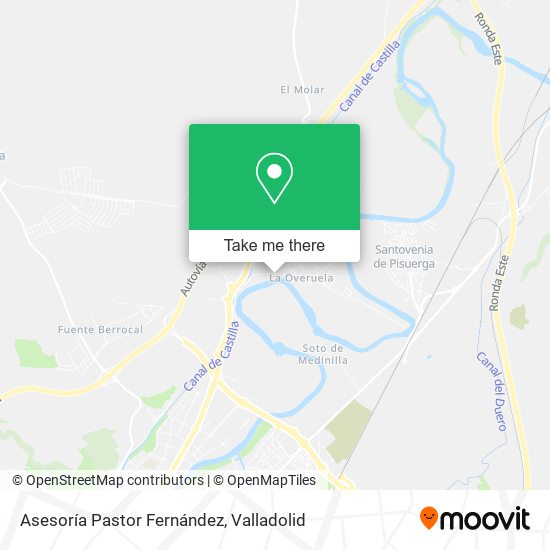 Asesoría Pastor Fernández map