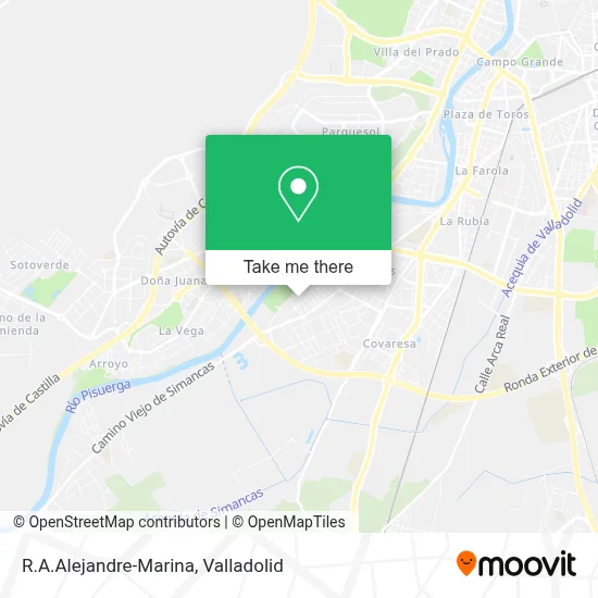 R.A.Alejandre-Marina map
