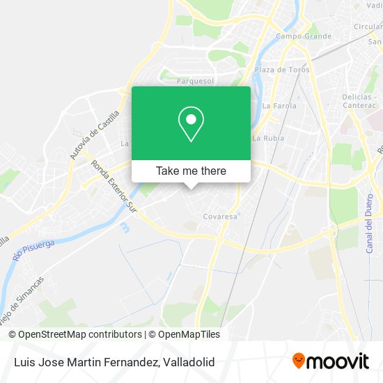 Luis Jose Martin Fernandez map