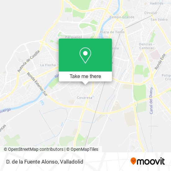 D. de la Fuente Alonso map