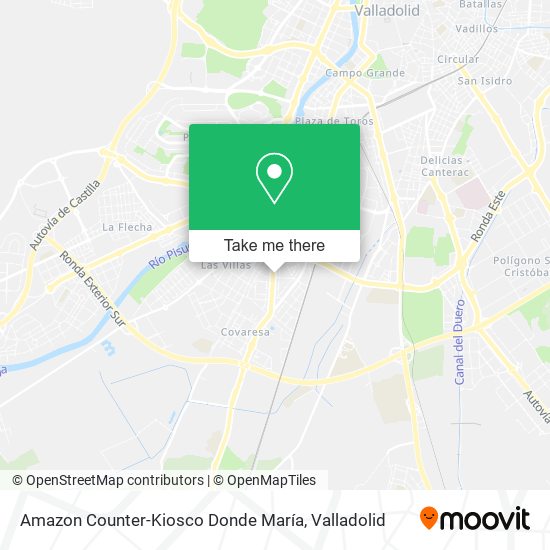 Amazon Counter-Kiosco Donde María map