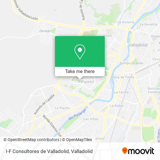 mapa I-F Consultores de Valladolid