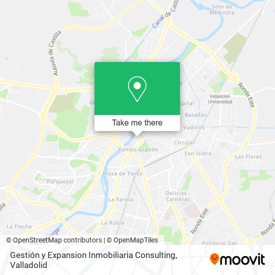 Gestión y Expansion Inmobiliaria Consulting map