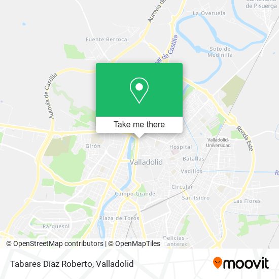 Tabares Díaz Roberto map