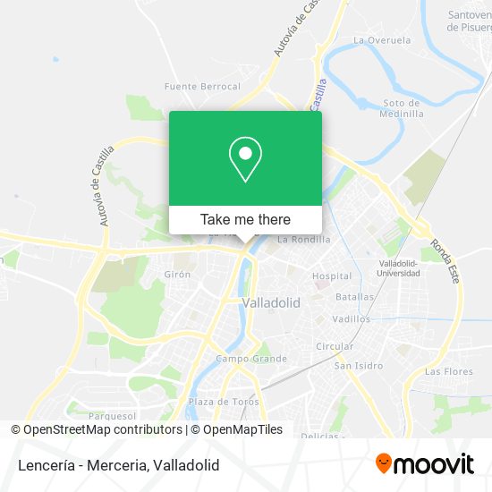 Lencería - Merceria map