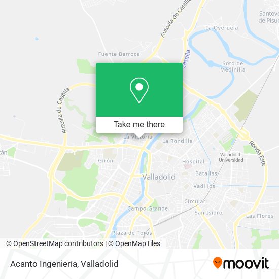 Acanto Ingeniería map