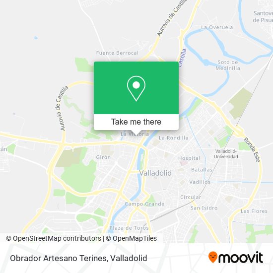 Obrador Artesano Terines map