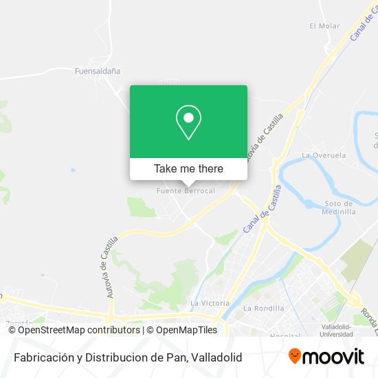 Fabricación y Distribucion de Pan map