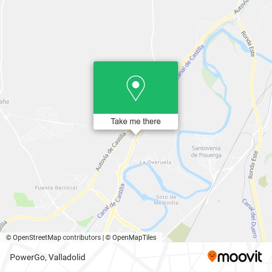 PowerGo map