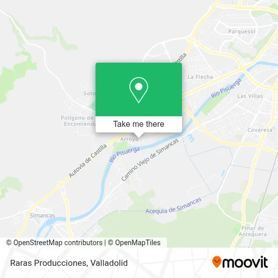 Raras Producciones map