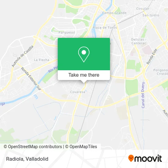 Radiola map