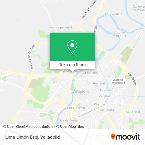 Lima Limón Espj map