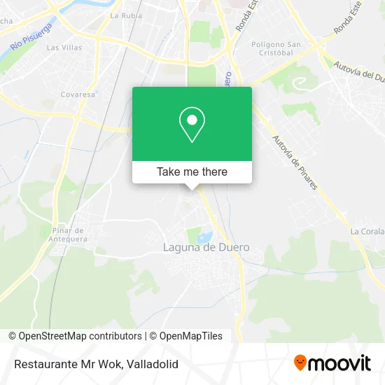 Restaurante Mr Wok map