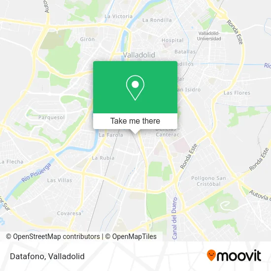 Datafono map