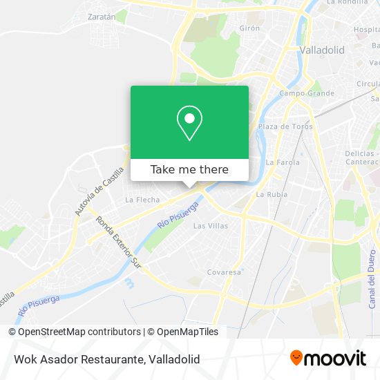 mapa Wok Asador Restaurante